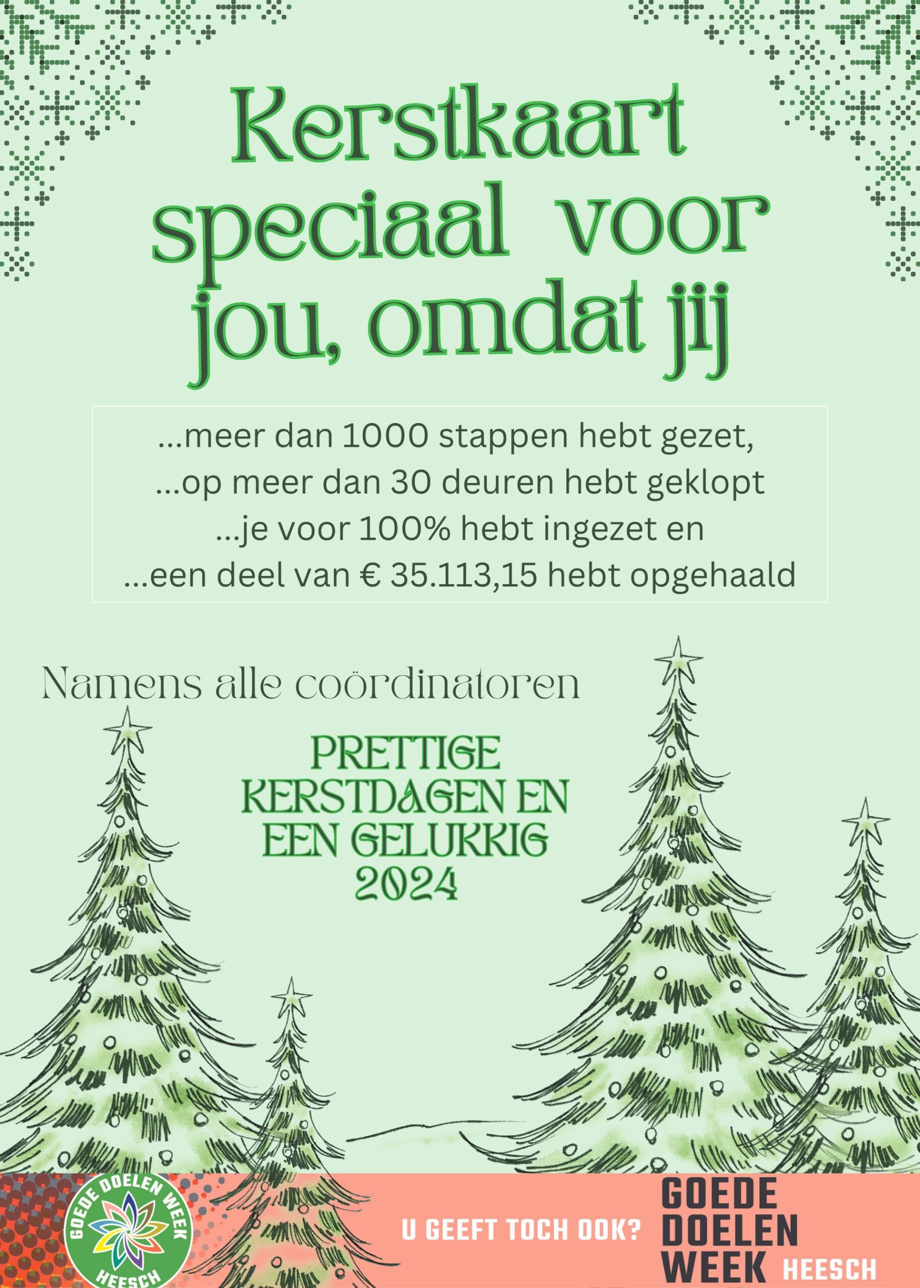 Gezellige kerstdagen en een gezond 2024